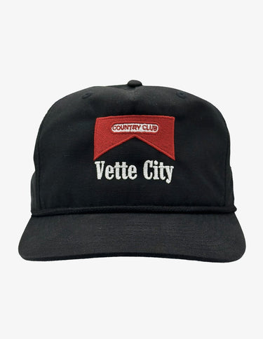 Vette City Smoke Cotton/Nylon Rope Hat Hat Greater Half